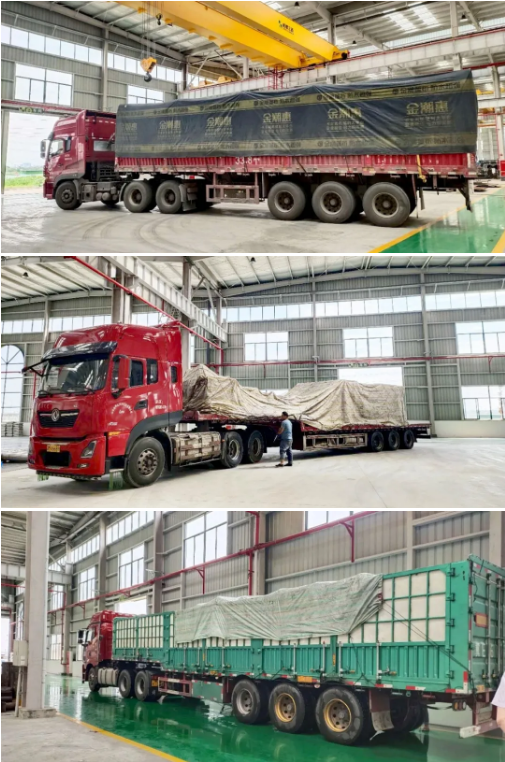 正西復合材料液壓機正在發向山東青島！是我們最好的見證！